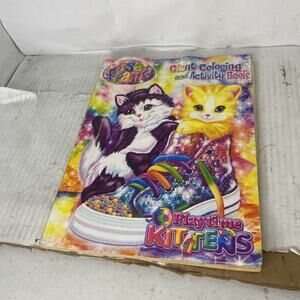 Lisa Frank Coloring Activity Book Playtime Kittens Used And Worn See Pictures